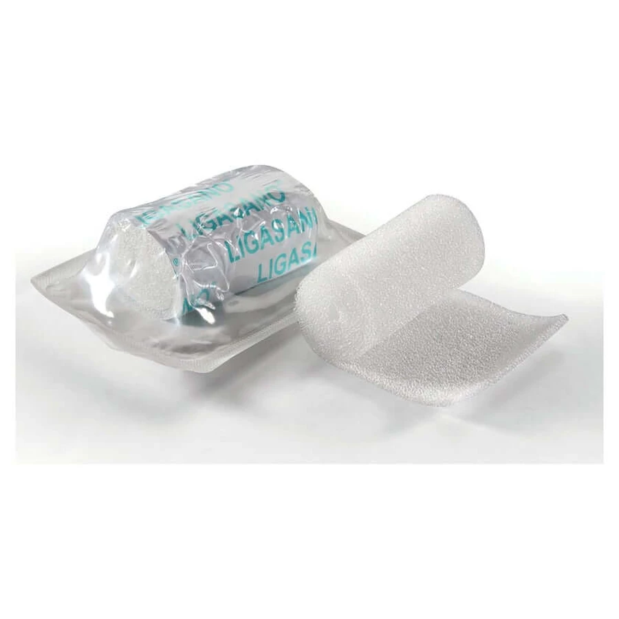 Ligasano wit verband 0,3x5x30 cm steriel 30 st.