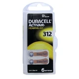 Batterijen voor hoortoestellen Duracell 312 6 stuks