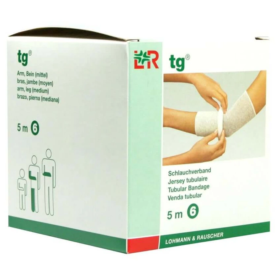 TG vendaje tubular talla 6 5 m blanco 1 ud.