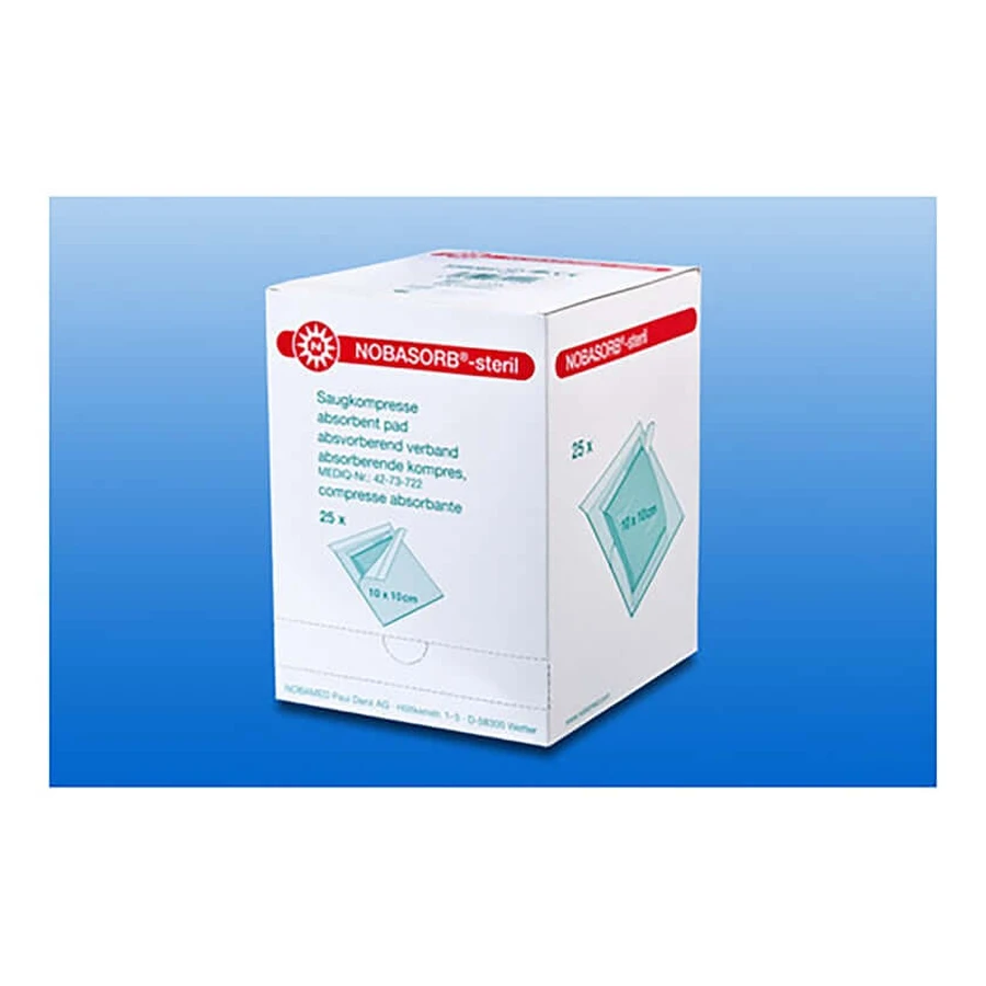 Noba Nobasorb-steril absorbent pads, 15 x 20 cm 25 pcs.