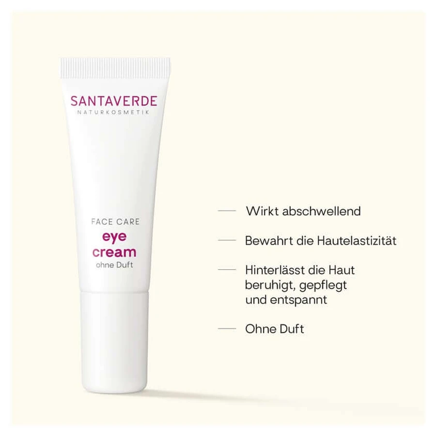 SANTAVERDE aloe vera crema contorno de ojos sin perfume 10 ml