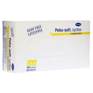 Hartmann Peha-soft syntex Vinyl Untersuchungshandschuhe weiß Gr. L 100 St