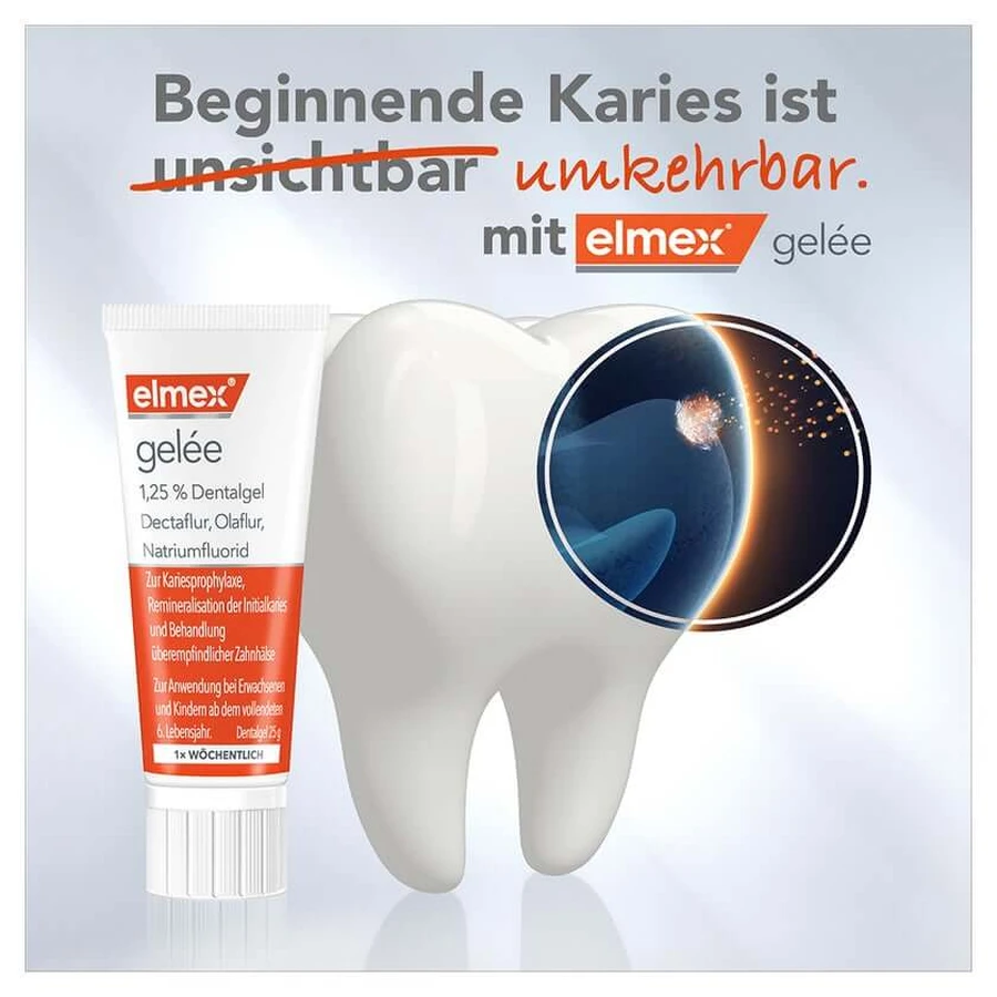 elmex gelée Zahnpasta und Zahnbürste 1 Set
