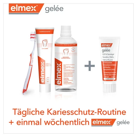 elmex gelée Zahnpasta und Zahnbürste 1 Set