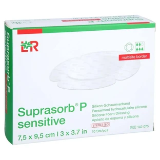 Suprasorb P Sen.pu-foamv.multis.bor.7, 10 pcs.