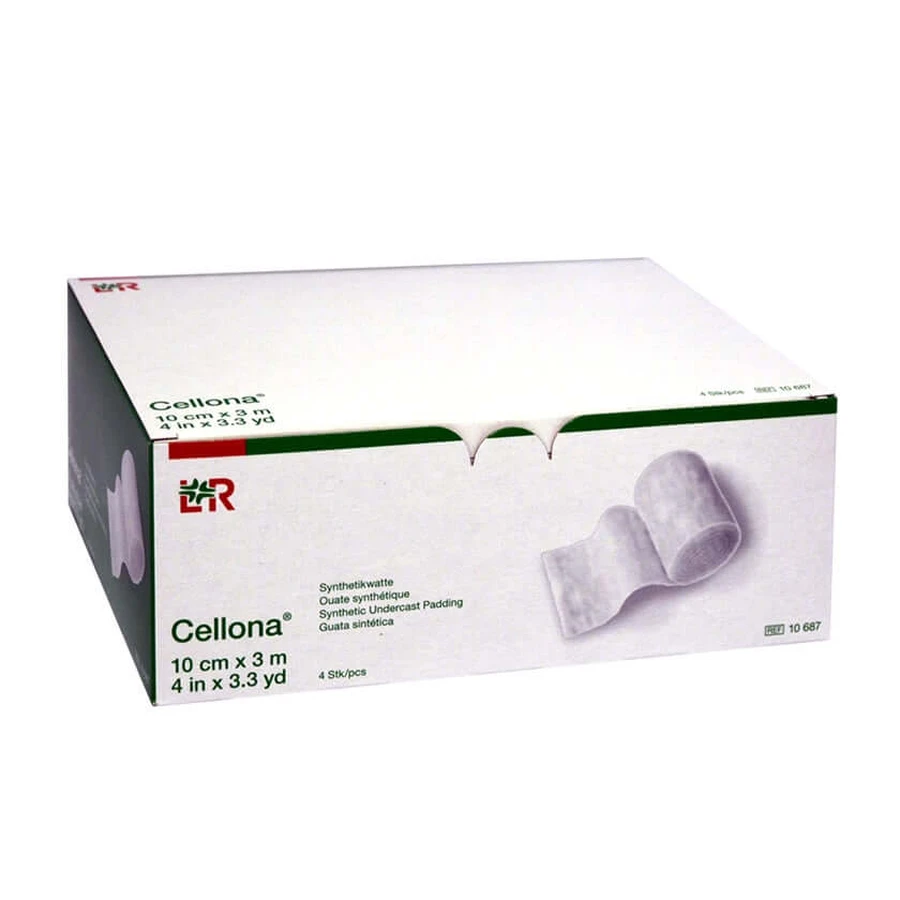 Cellona synthetic absorbent cotton 10 cmx3 m 4 pcs.