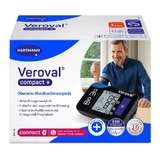 Veroval compact + Oberarm Blutdruckmessgerät schwarz 1 St