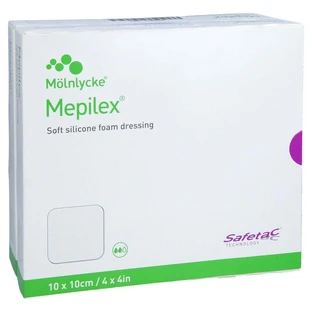 Mepilex 10x10 cm schuimverband 10 stuks.