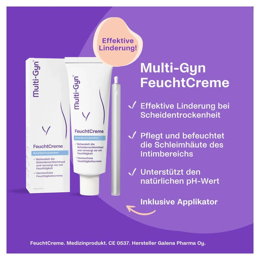 Multi-gyn Moisturizing Cream With Applicator 50 g