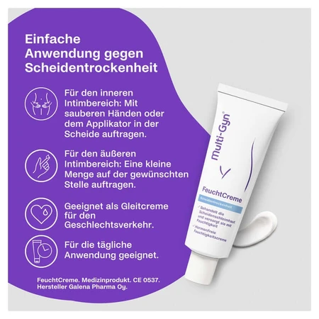 Multi-gyn Moisturizing Cream With Applicator 50 g