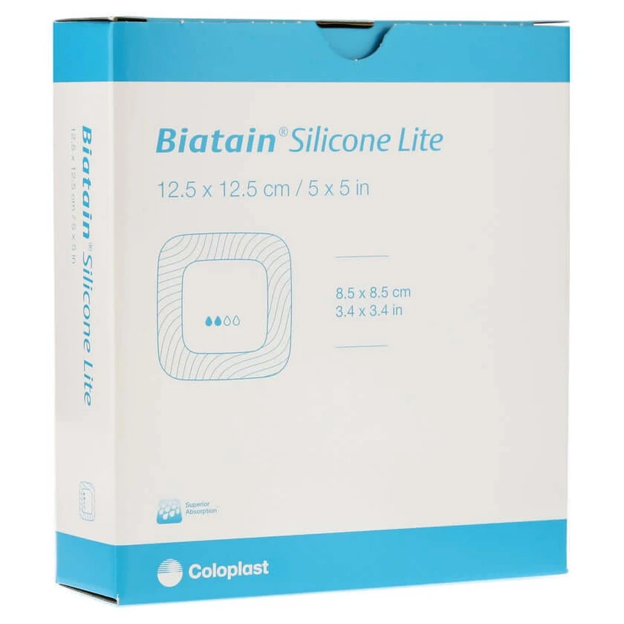 Biatain Silicone Lite schuimverband 12,5 10 st.