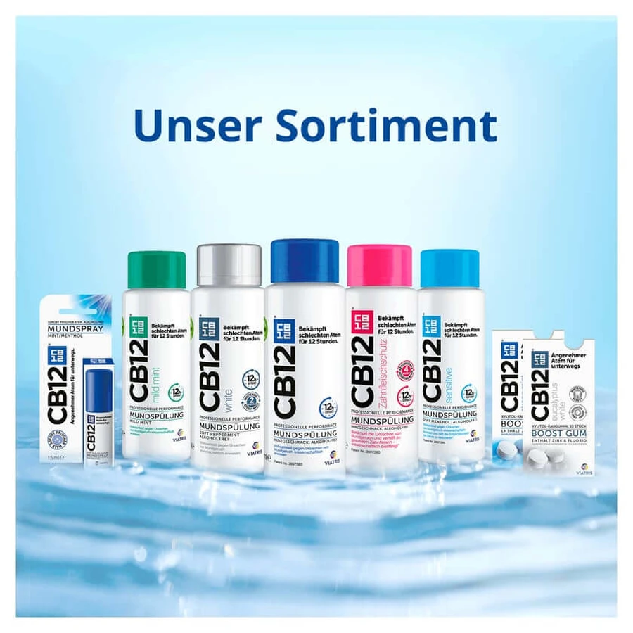 CB12 Mundspülung Dreierpack 3X250 ml