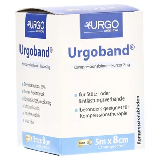 Urgoband venda elástica corta 8 cmx5 m 1 ud.