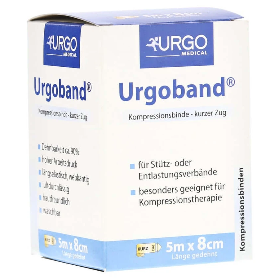 Urgoband venda elástica corta 8 cmx5 m 1 ud.
