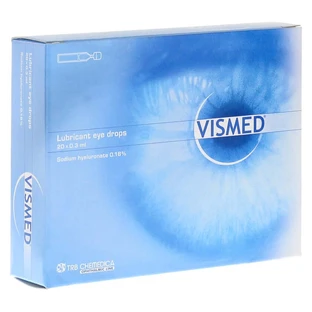 Vismed dosis de un solo uso 20X0,3 ml