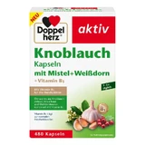 Dubbelhartige knoflookcapsules met maretak+witte doorn+vitamine B1 480 Capsules