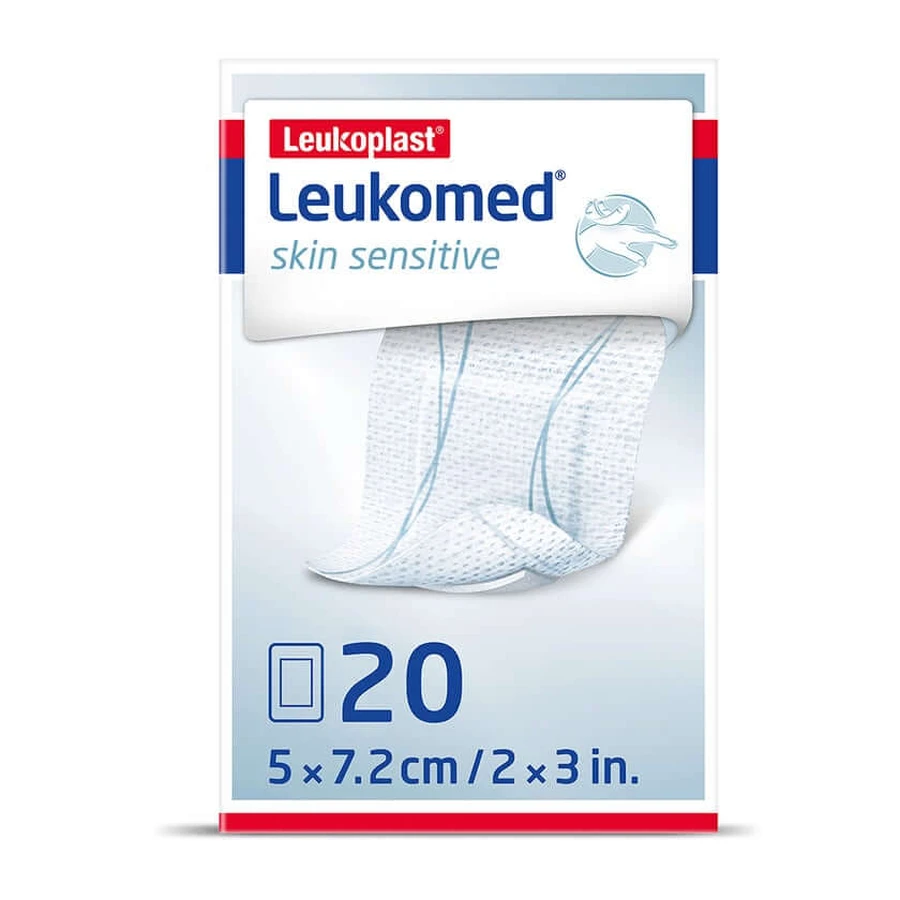 Leukomed skin Sensitive sterile 5x7.2 cm 20 pcs.