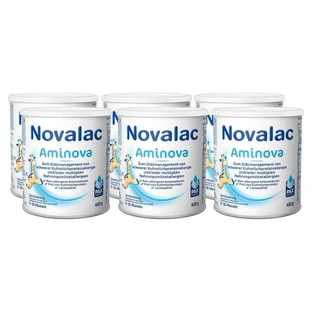 Novalac Aminova Spezialnahrung 0-36 Monate 6X400 g