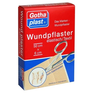Gothaplast wound dressing elastic 6 Cmx0.5 m gesc 1 pc