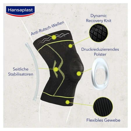 Hansaplast Performance knee support S/M 1 pc
