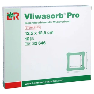 Vliwasorb Pro Superabsorb.comp.estéril 12 10 uds.