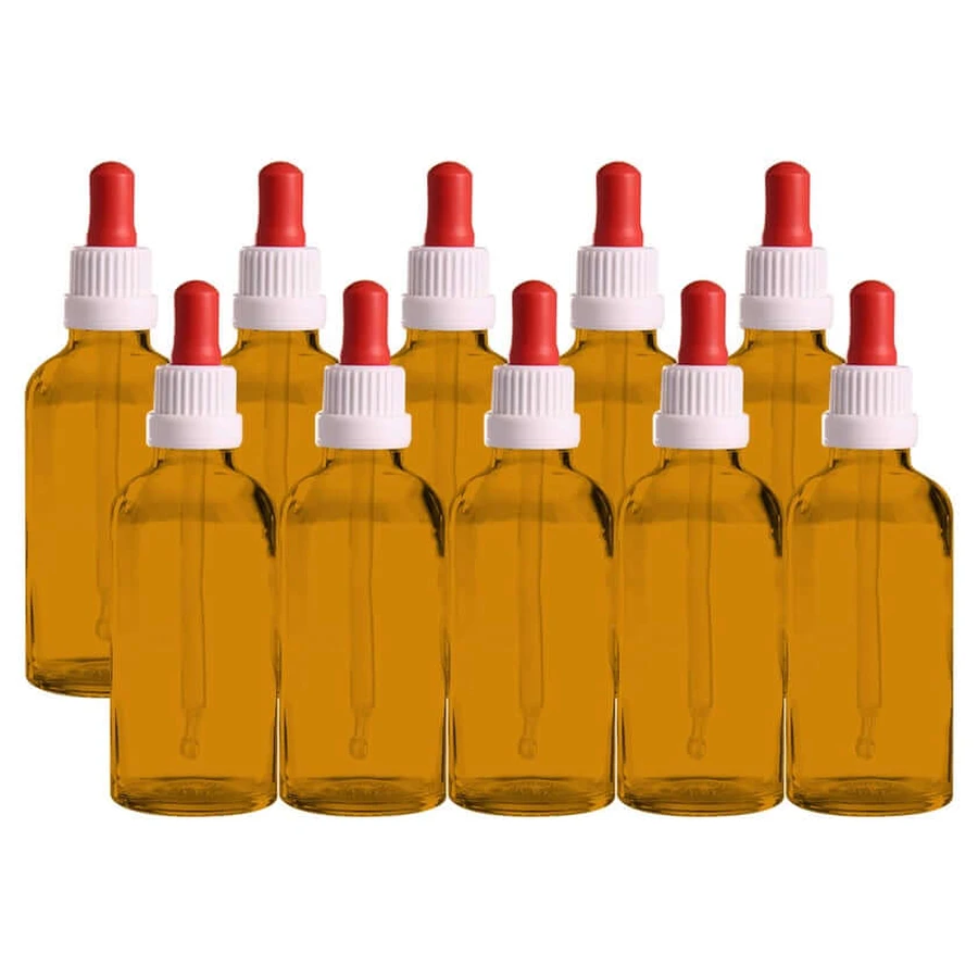 Pipetfles 50 ml w.compl.pipet mo 10 stuks