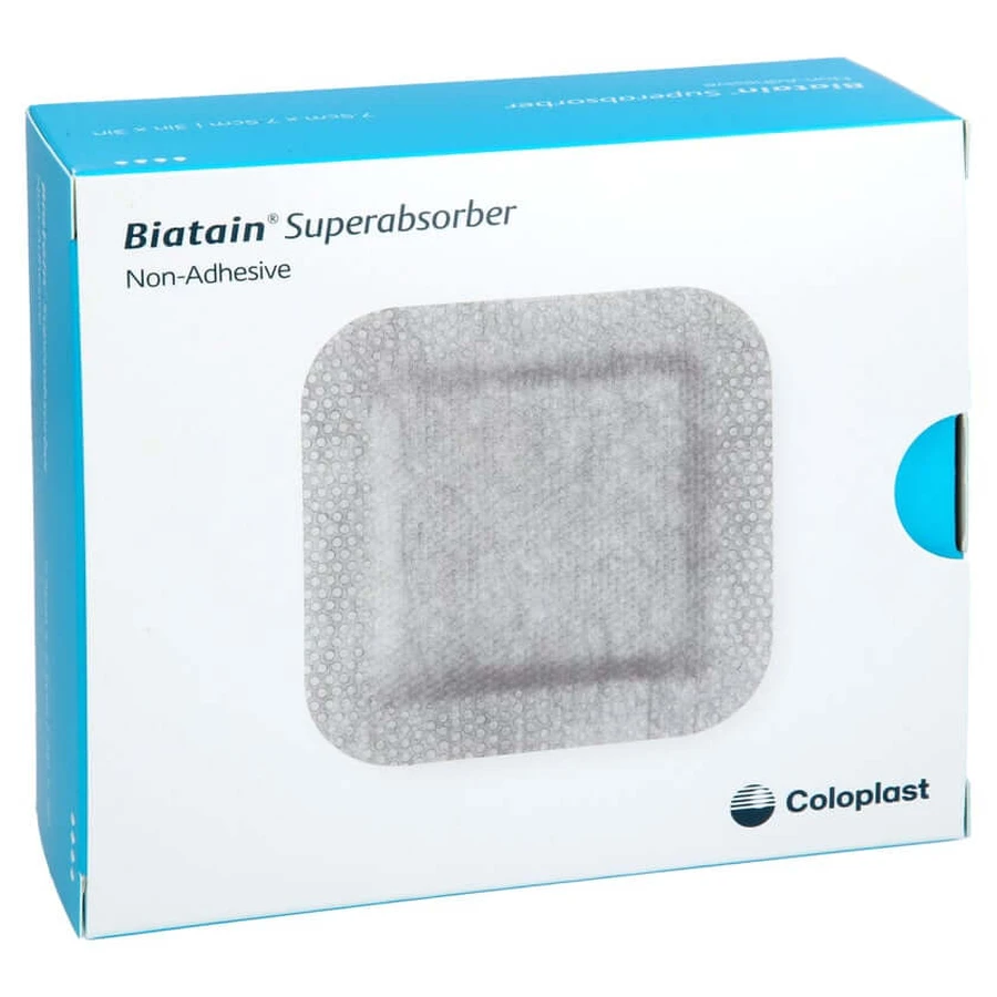 Biatain Superabsorbente No Adhesivo 7.5x7.5 Cm 10 uds.