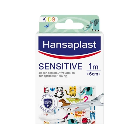 Hansaplast Sensitive plâtre pour enfants 6 c 1 pc