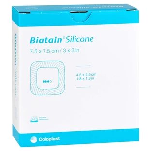 Biatain Apósito de espuma de silicona 7.5x7.5 c 10 uds.