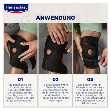 Hansaplast Knee Bandage Adjustable 1 pc