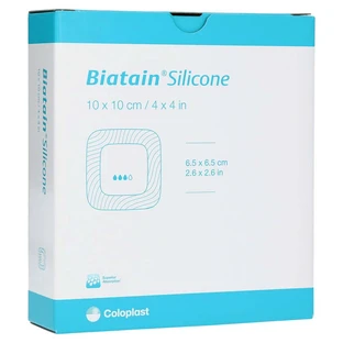 Biatain Apósito de espuma de silicona 10x10 cm 10 uds.