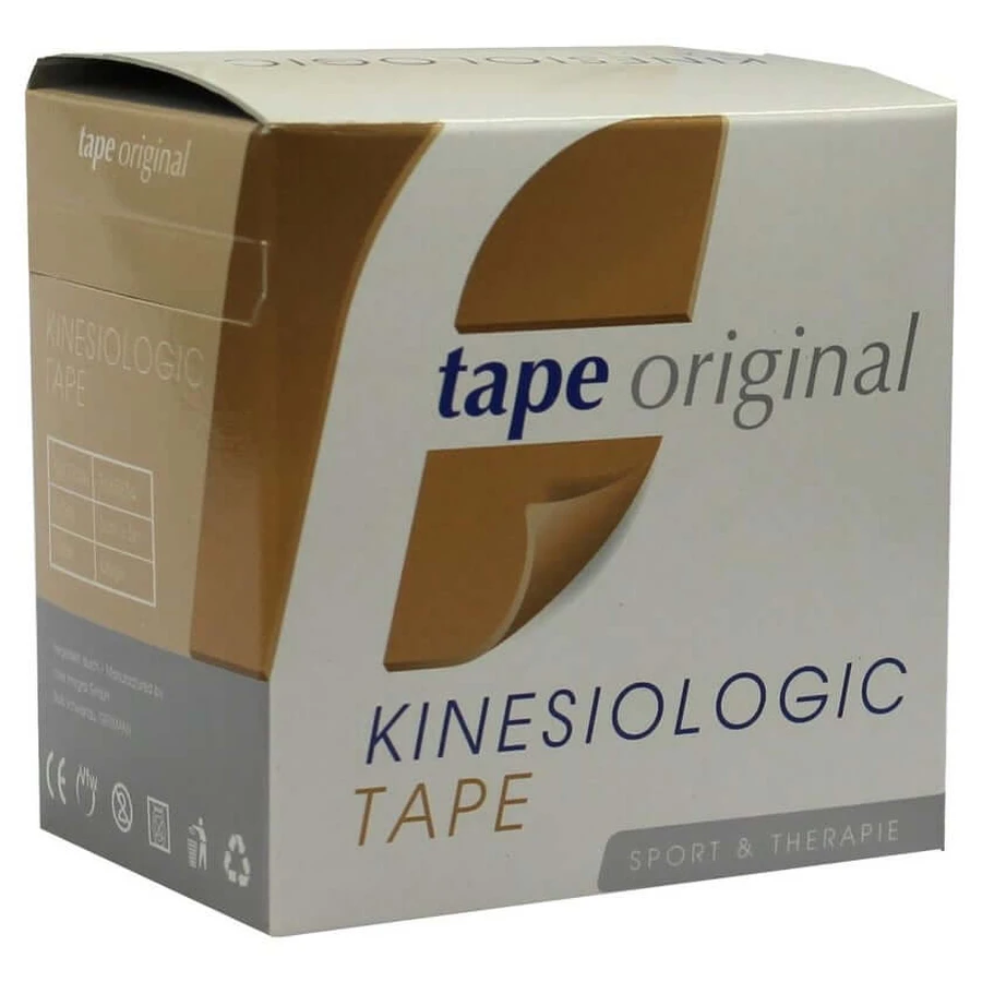 Kinesiologic tape Original 5 cmx5 m beige 1 pc