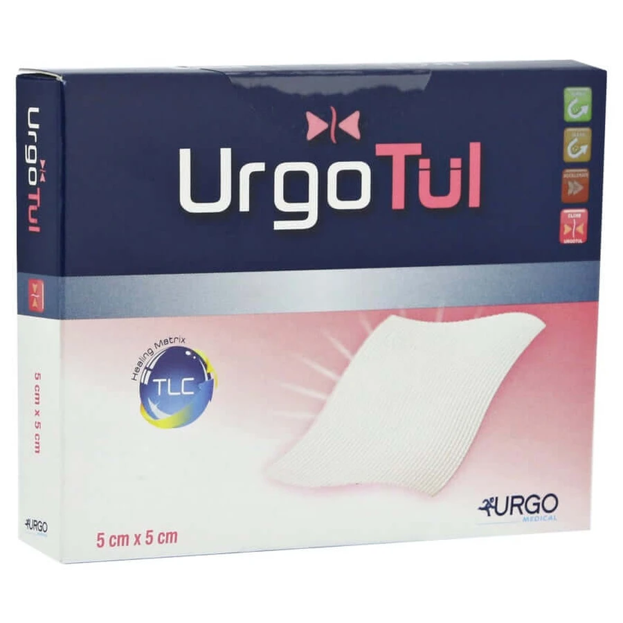 Dispensador de gasas Urgotül 5x5 cm 10 uds.