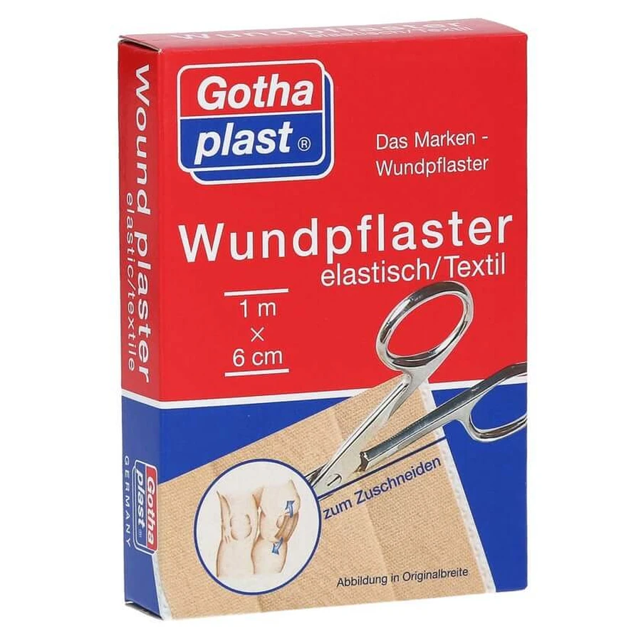 Vendaje elástico Gothaplast, 1 m x 6 cm, 1 unidad