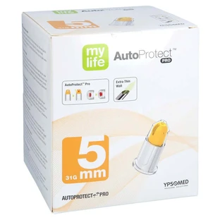 Mylife Autoprotect Pro Sich.-pen-nadeln 5 Mm 31 G 100 St