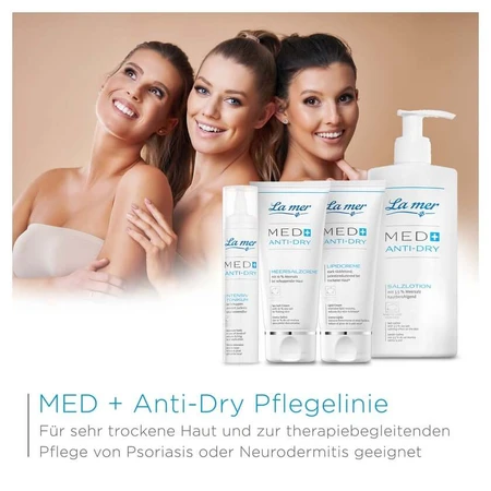 La mer MED+ ANTI-DRY Crème au sel marin sans parfum 50 ml