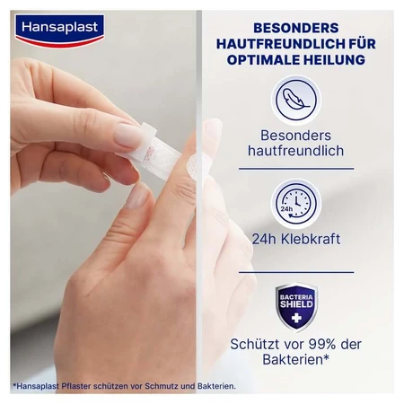 Hansaplast Sensitive pleisters, 40 stuks