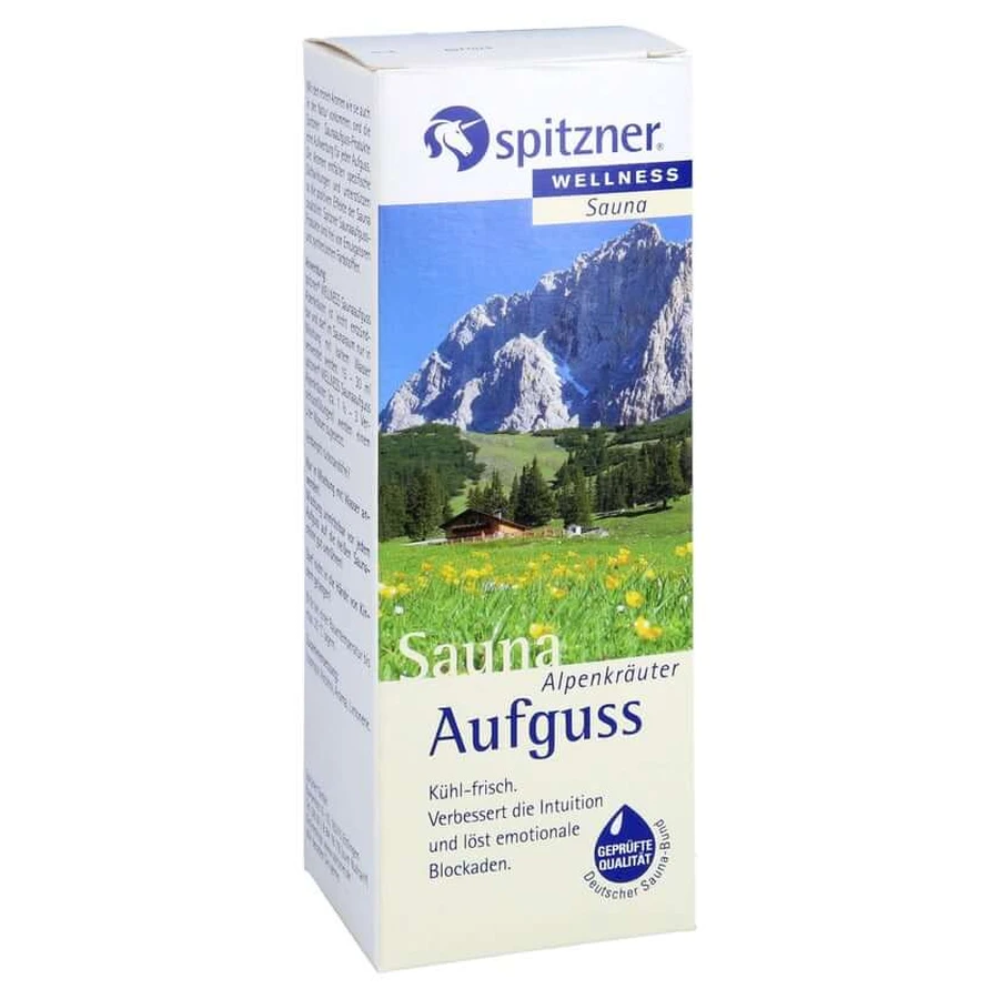 Spitzner Sauna Infusion Alpine Herbs Welln 190 ml