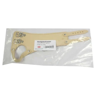 Wrist strap, 19 mm leather, left-handed, 2-hole, 1 piece