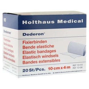 Dederon Fixation Bandage, 10 cm x 4 m, 20 pieces