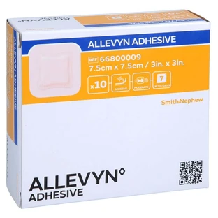Allevyn Zelfklevend Wondverband 7,5 x 7,5 cm, 10 stuks