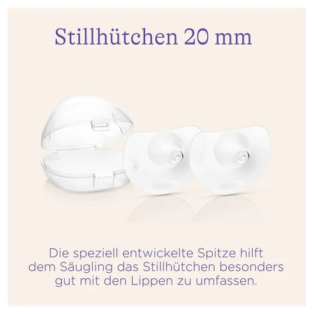Lansinoh Nipple Shields, 20 mm, 2-Pack