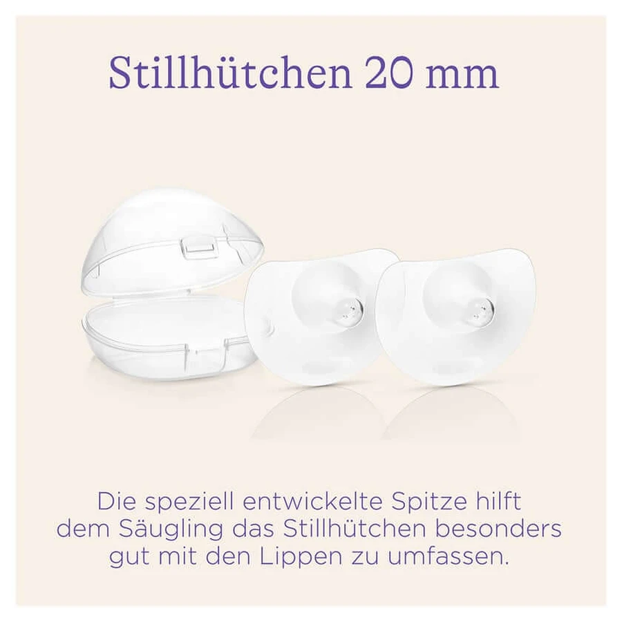 Lansinoh Nipple Shields, 20 mm, 2-Pack