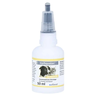 Episqualan Ear Cleaner for Dogs and Cats, 50 ml