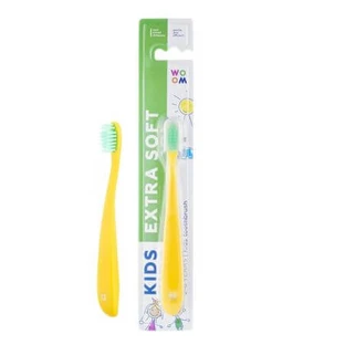 Kids Extra Soft Kids Toothbrush, 2-6 years, 1 pc, Woom