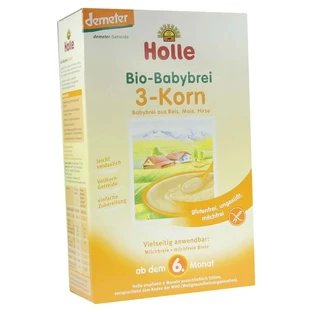 Cereales ecológicos para bebés Holle (3 cereales) 250 g