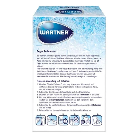 Wartner Spray para verrugas plantares, 50 ml
