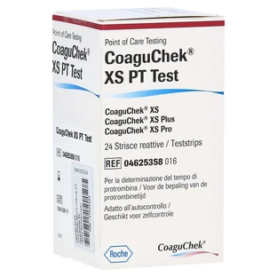 Coaguchek XS PT-test, verpakking van 24 stuks