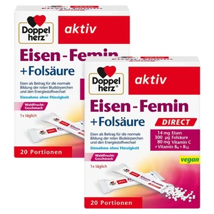 DH Aktiv Iron-Femin Direct 2 x 20 tablets