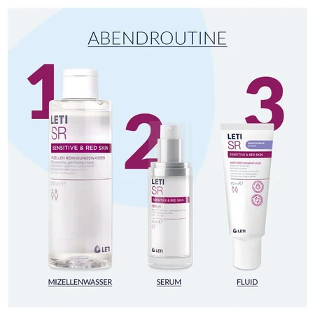 LETI SR Fluid przeciw zaczerwienieniom 40 ml: ceny i cechy